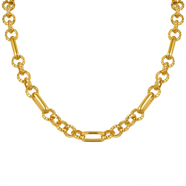 Wholesale Stainless Steel Bracelet Necklace Set