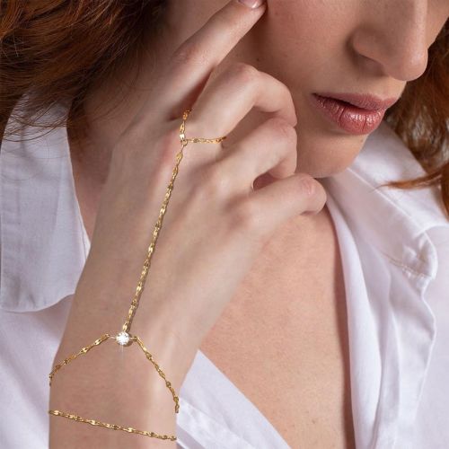 Wholesale Stainless Steel Double Layer Ring Bracelet