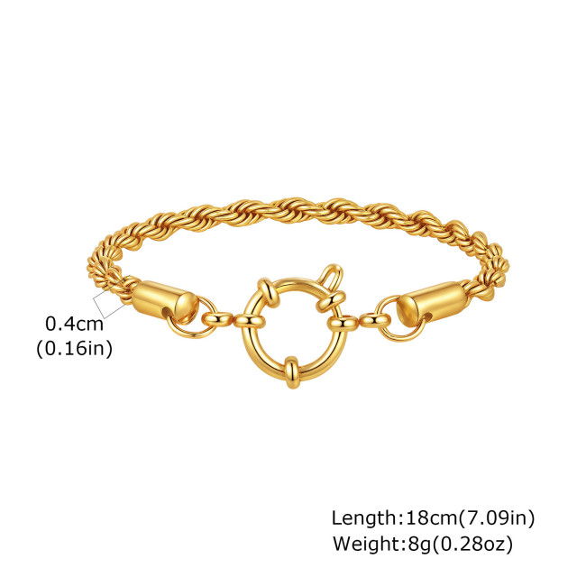 Wholesale Stainless Steel Multi-Style Fashion Bracelet