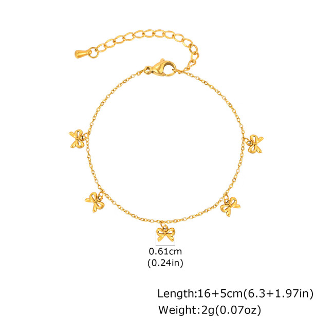Wholesale Stainless Steel Ribbon Bracelet