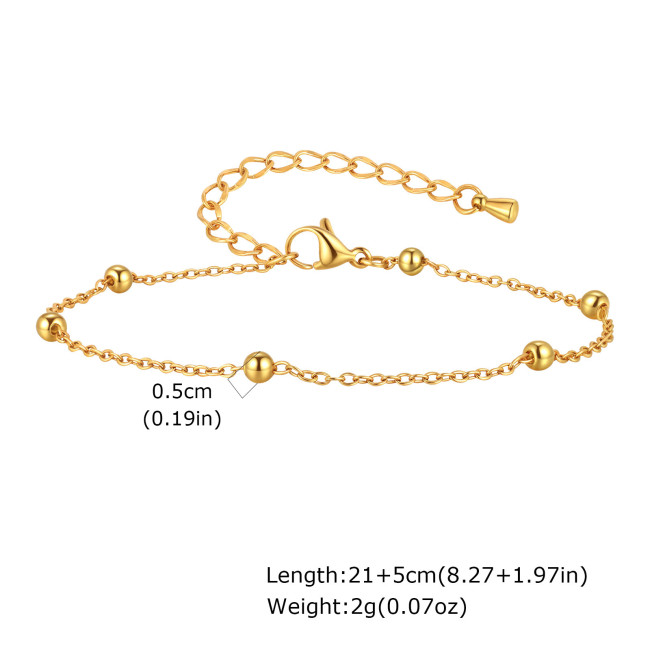 Wholesale Stainless Steel Beach Anklet