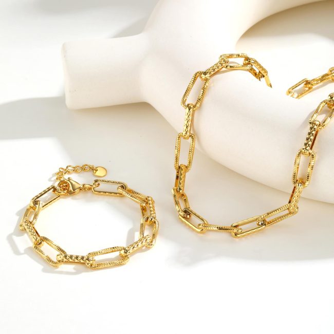 Wholesale Stainless Steel Rectangular Handmade Chain