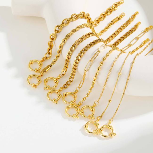 Wholesale Stainless Steel Multi-Style Fashion Bracelet