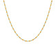Wholesale Stainless Steel Green Enamel Beaded Satellite Chain Necklace