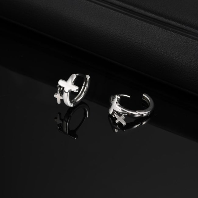 Wholesale Stainless Steel Cross Earrings