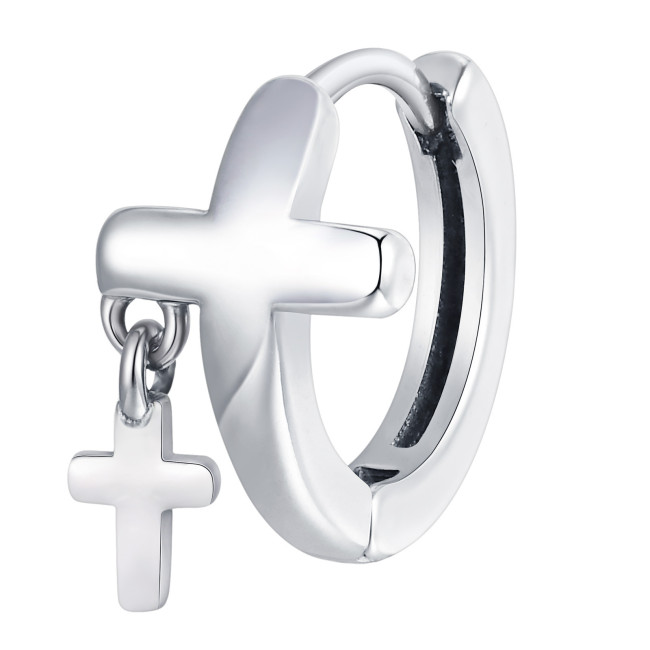 Wholesale Stainless Steel Cross Earrings