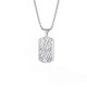 Wholesale Stainless Steel Fashion Men Tag Pendants