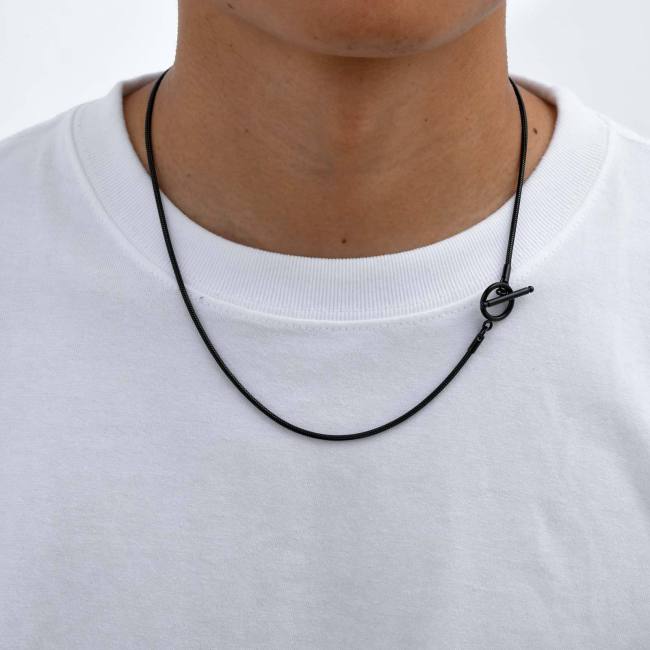 Wholesale Stainless Steel OT Buckle Chain Necklace