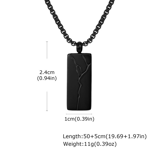 Wholesale Stainless Steel Crack Pendant