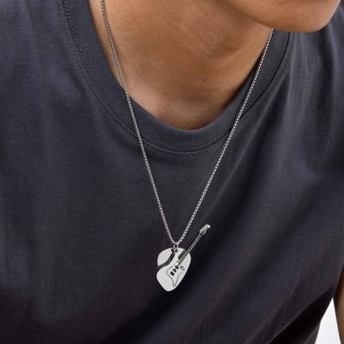 Wholesale Stainless Steel Guitar Pick Pendant