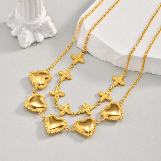 Wholesale Stainless Steel Ins Style Necklaces