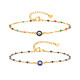 Wholesale Stainless Steel Devil's Eye Anklet