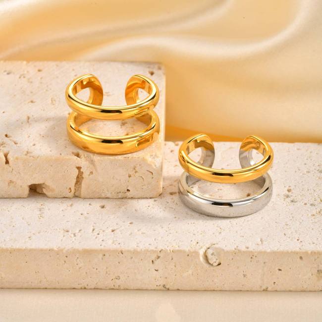 Wholesale Stainless Steel Double Opening Rings