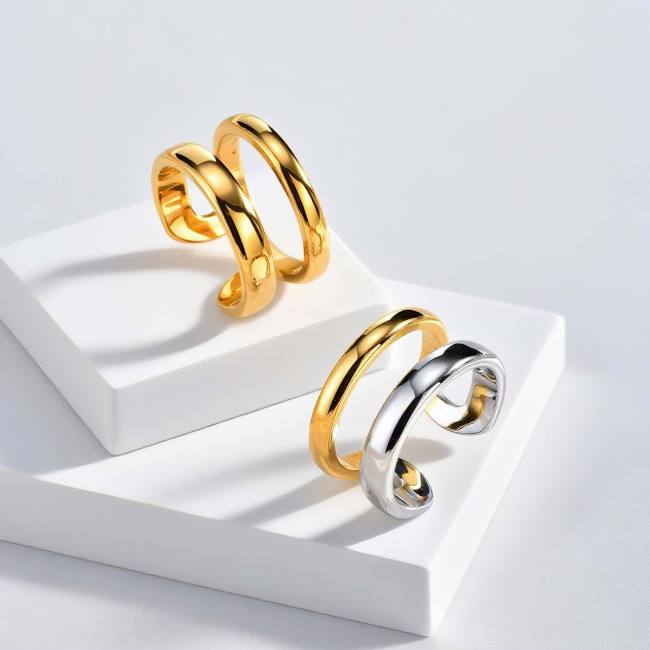 Wholesale Stainless Steel Double Opening Rings