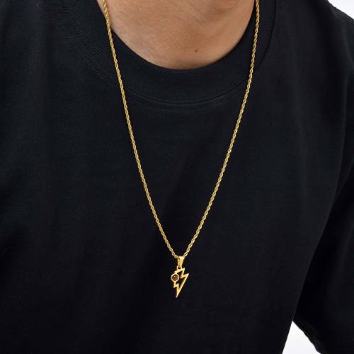 Wholesale Stainless Steel Lightning Pendant