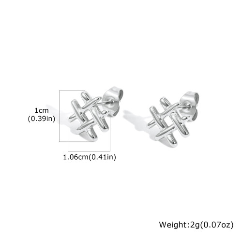 Wholesale Stainless Steel Niche Mini Earrings