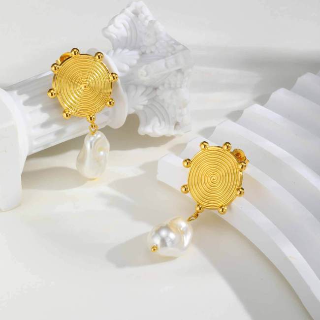 Wholesale Stainless Steel Elegant Earrings