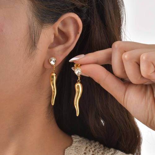 Wholesale Stainless Steel Pepper Earrings