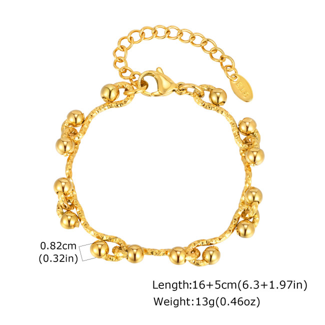 Wholesale Stainless Steel Handmade Chain Bracelet