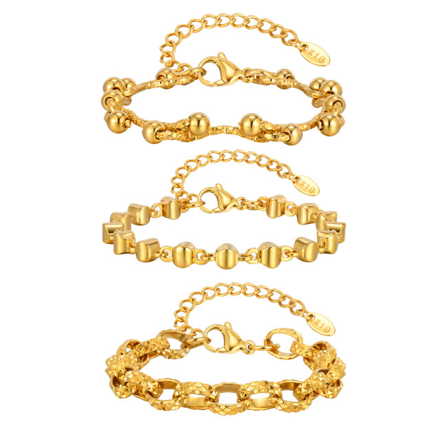 Wholesale Stainless Steel Handmade Chain Bracelet