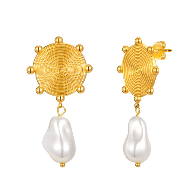 Wholesale Stainless Steel Elegant Earrings