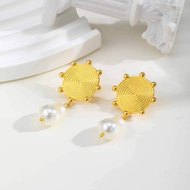 Wholesale Stainless Steel Elegant Earrings