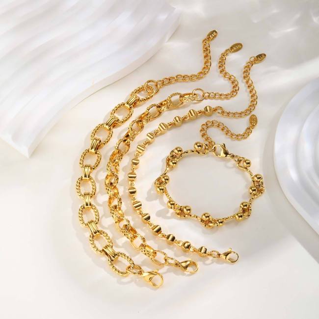 Wholesale Stainless Steel Handmade Chain Bracelet