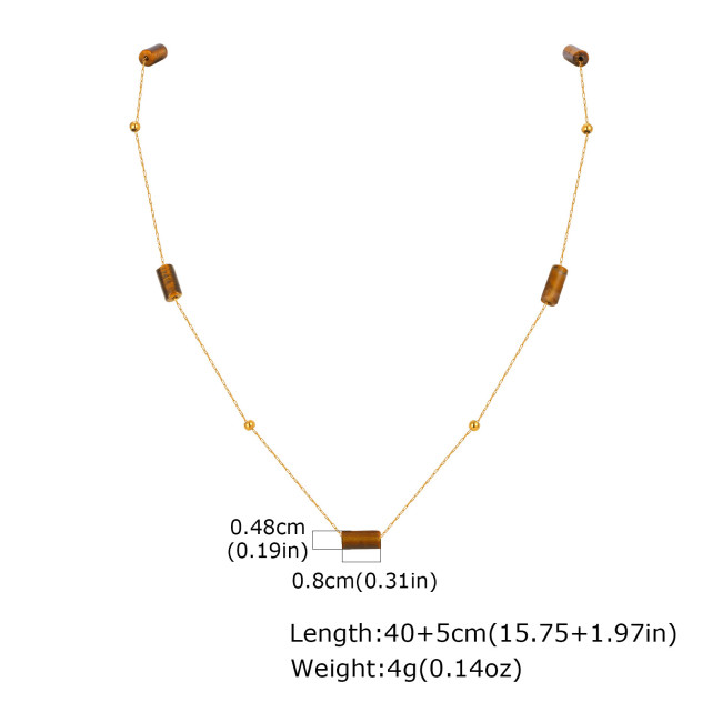 Wholesale Stainless Steel Thin Chain Necklace