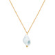 Wholesale Stainless Steel Ceramic Conch Necklace