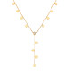 Wholesale Stainless Steel Summer Flower Necklace