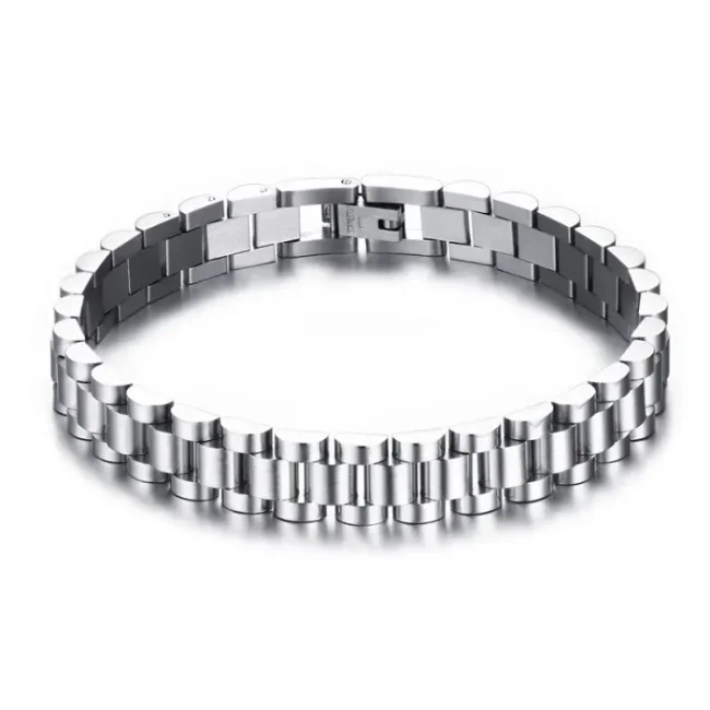 Wholesale Stainless Steel Gold Plated Bracelet Watch Band