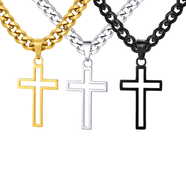 Wholesale Stainless Steel Hollow Cross