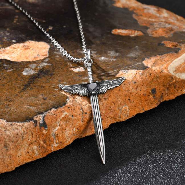 Wholesale Stainless Steel Angel Wing Pendant