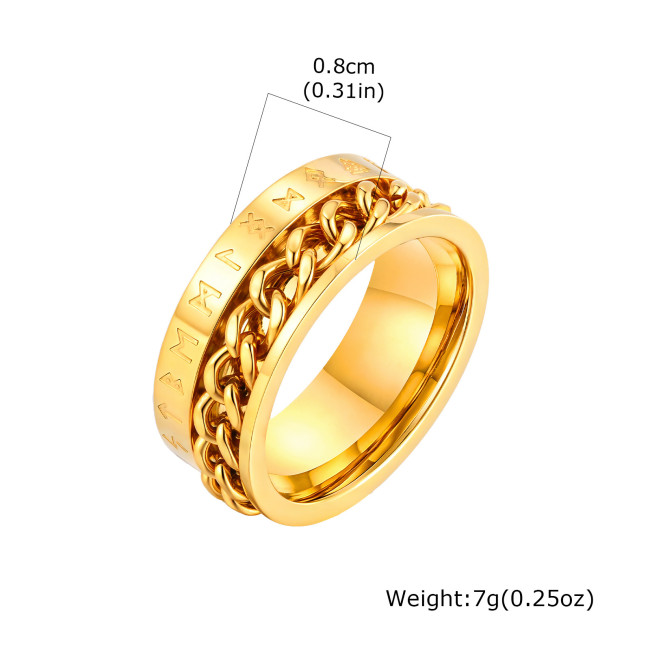 Wholesale Stainless Steel Viking Ring