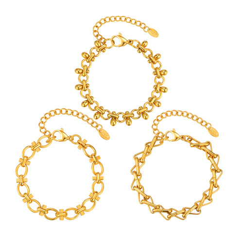 Wholesale Stainless Steel Handmade Chain Bracelets