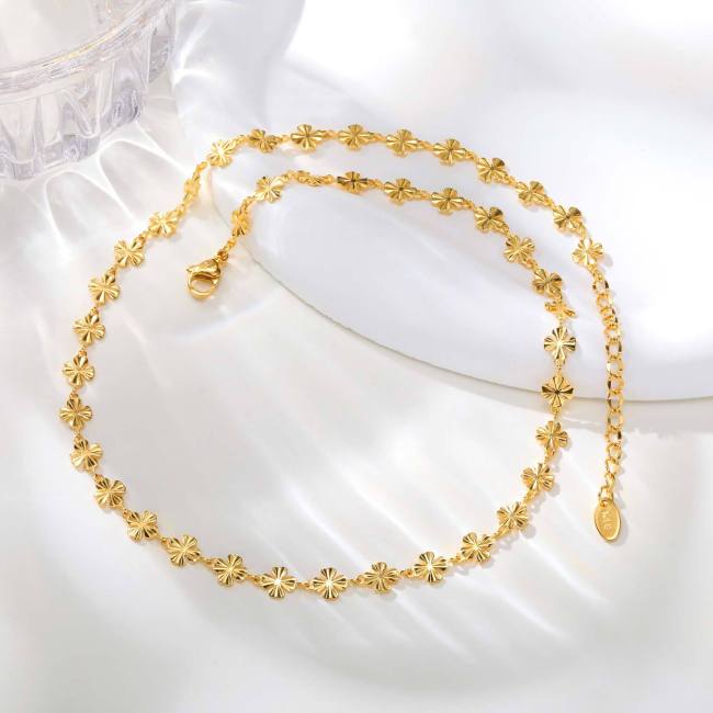 Wholesale Stainless Steel Bracelet Necklace Set