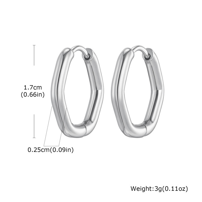 Wholesale Stainless Steel Modern Earrings