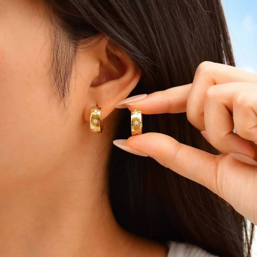 Wholesale Stainless Steel Sweet Earrings