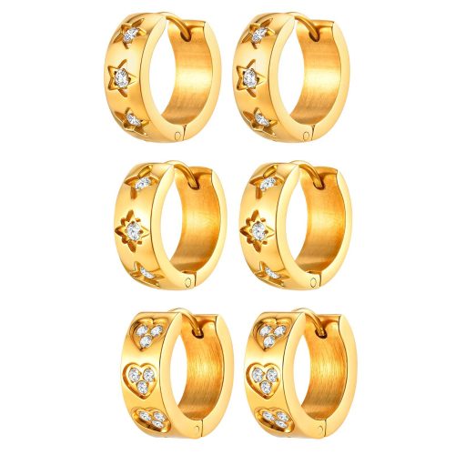 Wholesale Stainless Steel Sweet Earrings