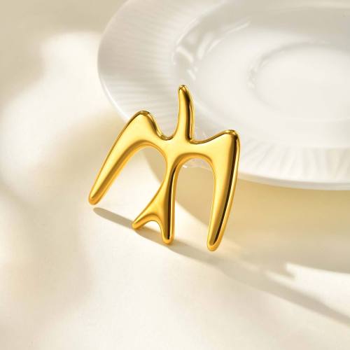 Wholesale Stainless Steel Swallow Brooch