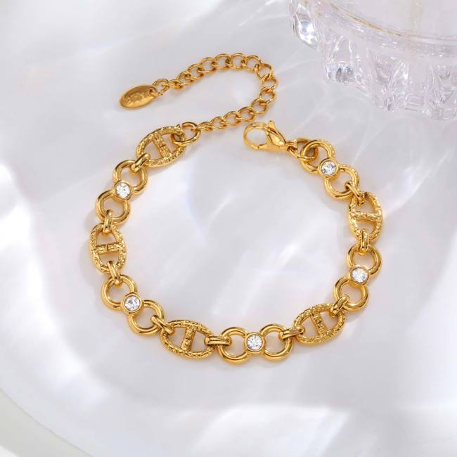 Wholesale Stainless Steel Infinity Bracelet