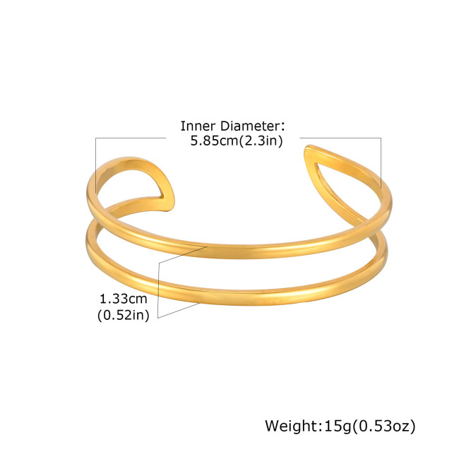 Wholesale Stainless Steel Ladies Fashion Bangle
