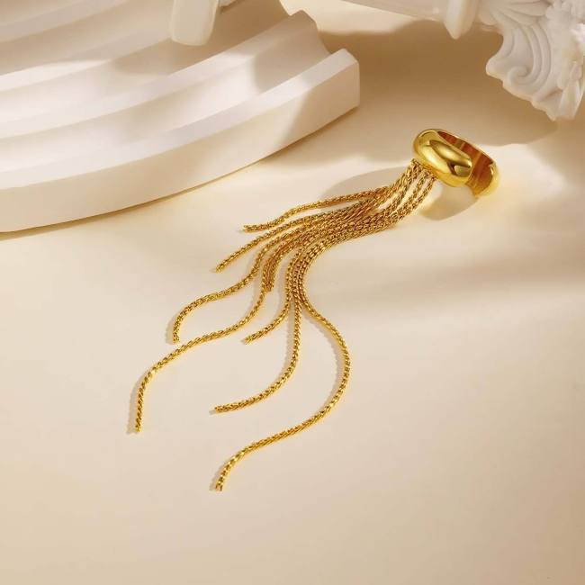 Wholesale Stainless Steel Tassel Ear Clips