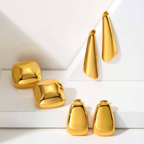 Wholesale Stainless Steel Fashion Simple Earrings