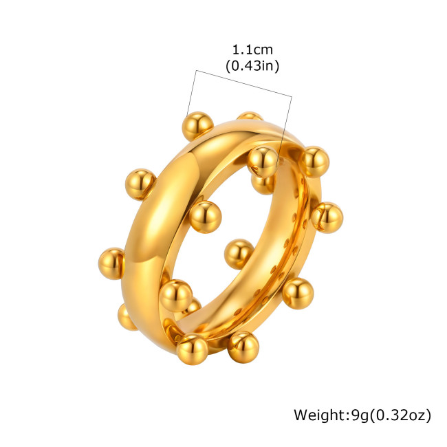Wholesale Stainless Steel Bead Ring