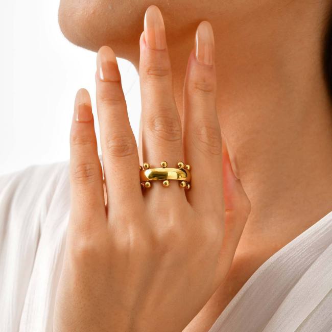 Wholesale Stainless Steel Bead Ring