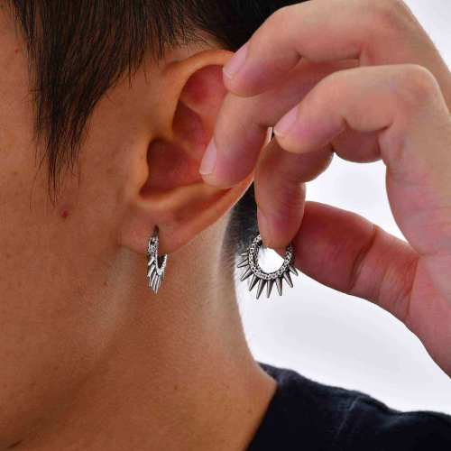 Wholesale Stainless Steel Rivet Earrings