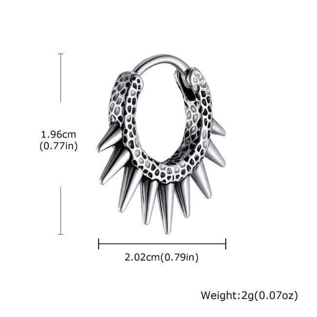 Wholesale Stainless Steel Rivet Earrings