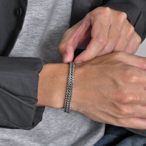 Wholesale Stainless Steel Men's Keel Chain Bracelet