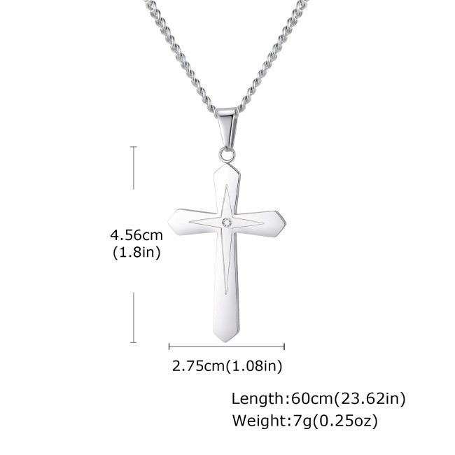 Wholesale Stainless Steel Cross Necklace